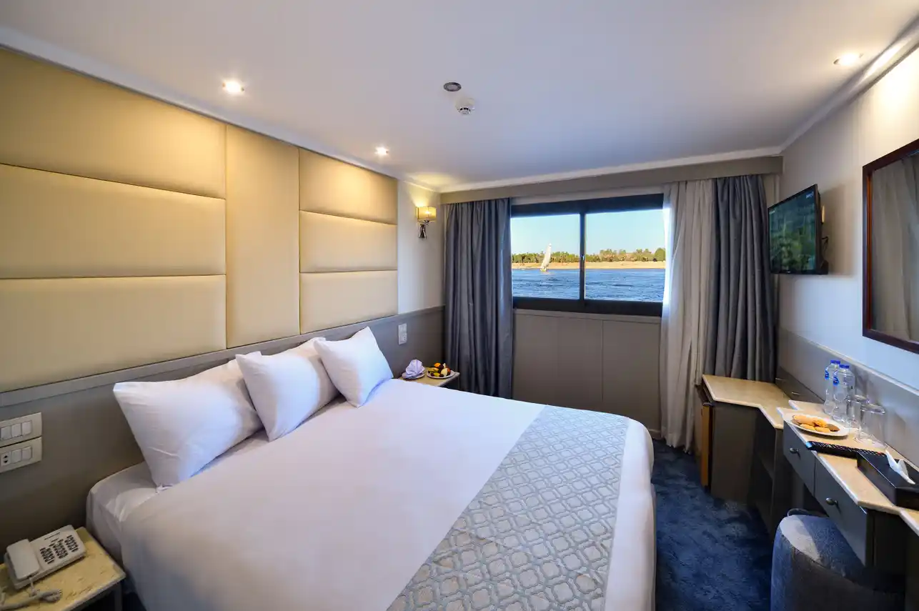 Cabin aboard the Nile Treasure Nile Cruise Nile cruise